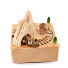 Марка КТ новых личных поставок подарок детям красивые деревянные детские музыкальная шкатулка
